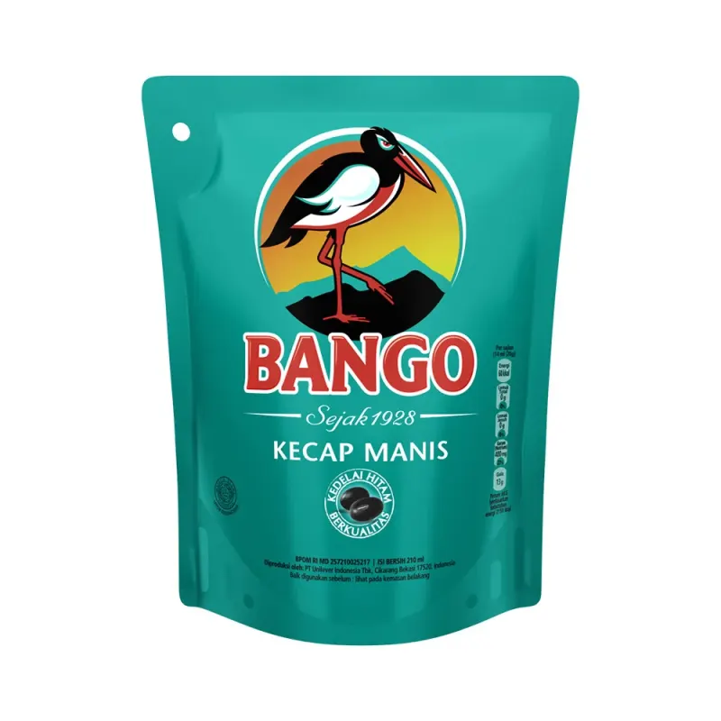 Kecap Manis Bango Pouch 210 ml