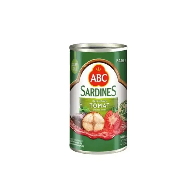 Sarden ABC Saus Tomat 155 gram