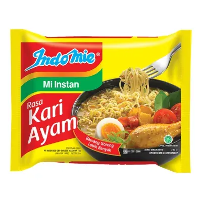Indomie Kuah Kari Ayam